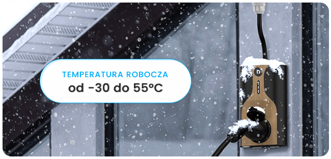 Stacja ładowania NORA - odporna na warunki atmosferyczne