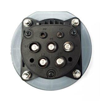 Gniazdo wymienne type-2 do montażu w stacjach ładowania pojazdów elektrycznych