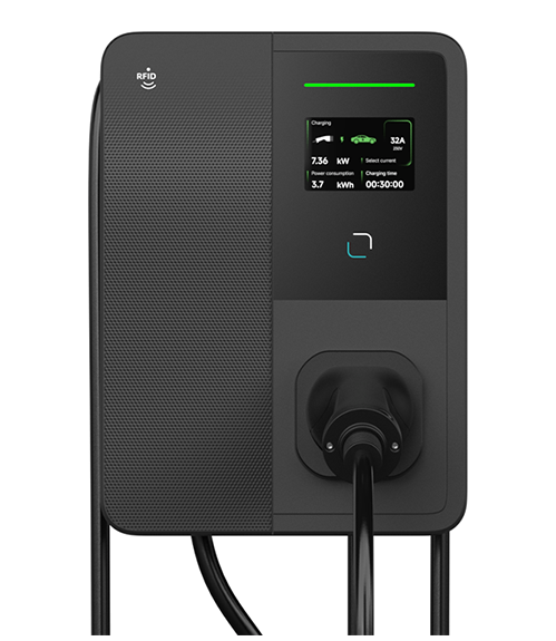 Stacja ładowania Wallbox EVPC02 autoryzacja RFID