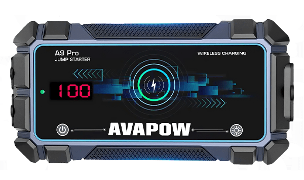 AVAPOW A9 PRO_booster rozruchowy