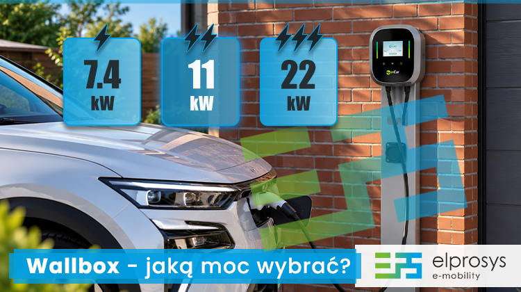 Wallbox 7,4 kW, 11 kW czy 22 kW - jaki wybrać?